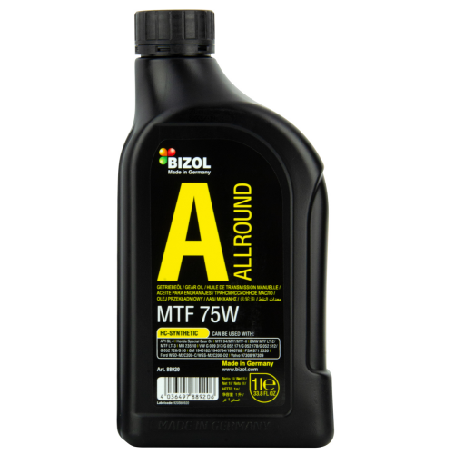 Синтетическое трансмиссионное масло Allround Gear Oil MTF 75W - 1 л Синтетическое трансмиссионное масло Allround Gear Oil MTF 75W - 1 л