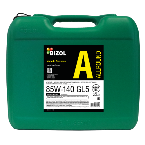 Минеральное трансмиссионное масло Allround Gear Oil GL5 85W-140 - 20 л Минеральное трансмиссионное масло Allround Gear Oil GL5 85W-140 - 20 л